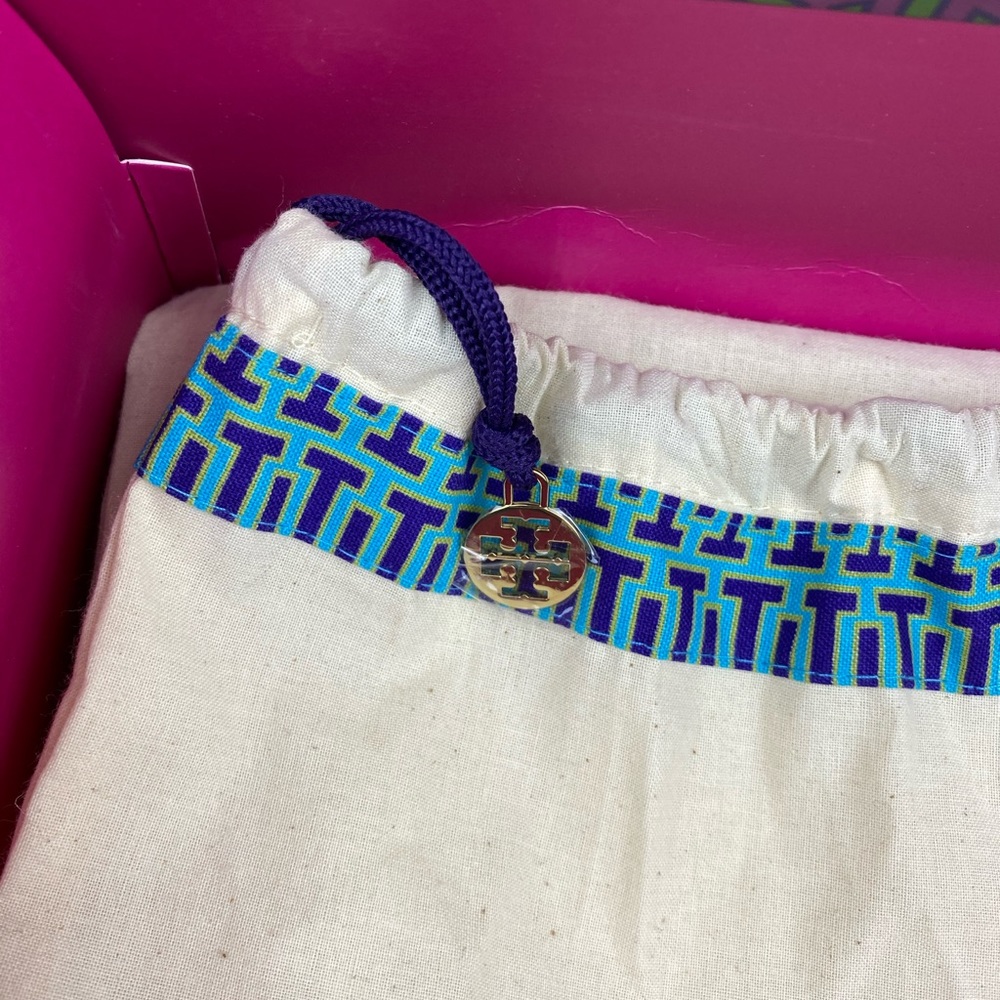 Tory Burch Blossoms Jelly Thong Sandals Size 8 - Picture 10 of 14